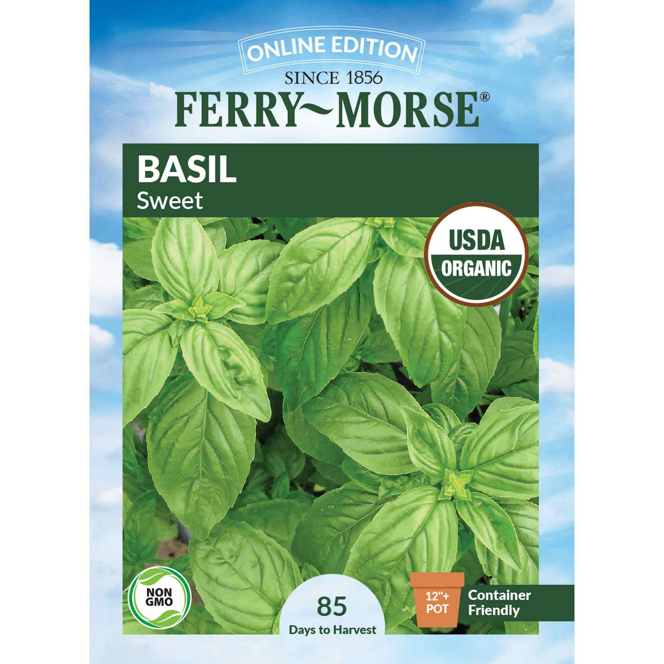 Ferry-Morse Basil seed packet