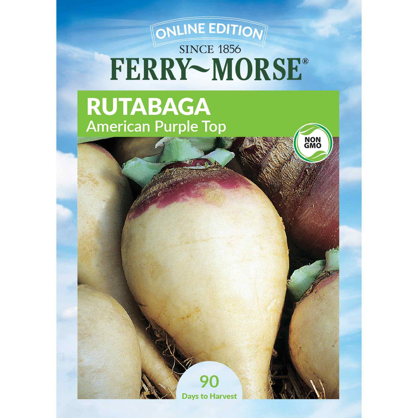 Ferry-Morse rutabaga american purple top seed packet