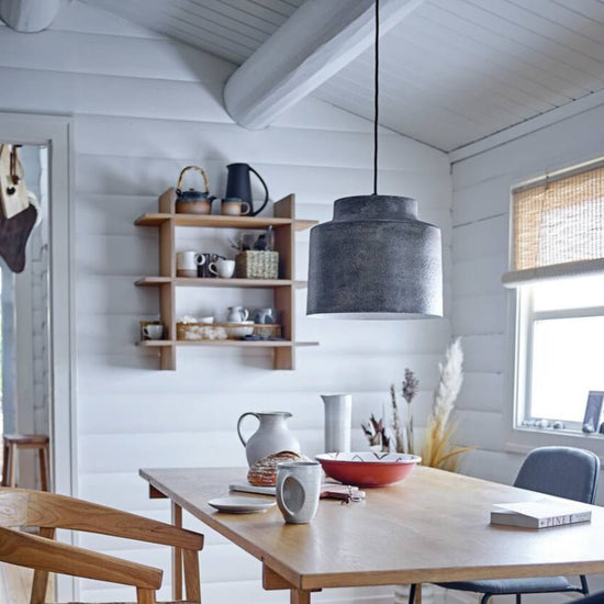 Black Stoneware Pitcher - Ferry - Morse