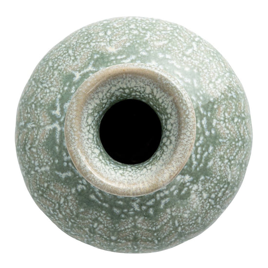 Grey Embossed Stoneware Vases with Reactive Glaze (Set of 3 Sizes) - Ferry - Morse