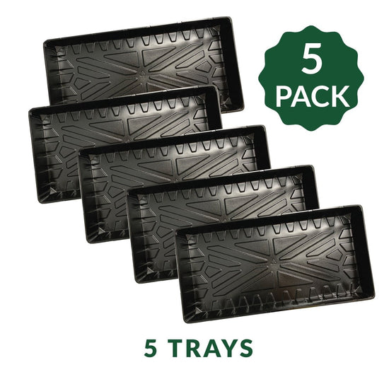 Jiffy Seed Starting Watertight Plastic Plant Tray, 10.75" x 21" - Ferry - Morse