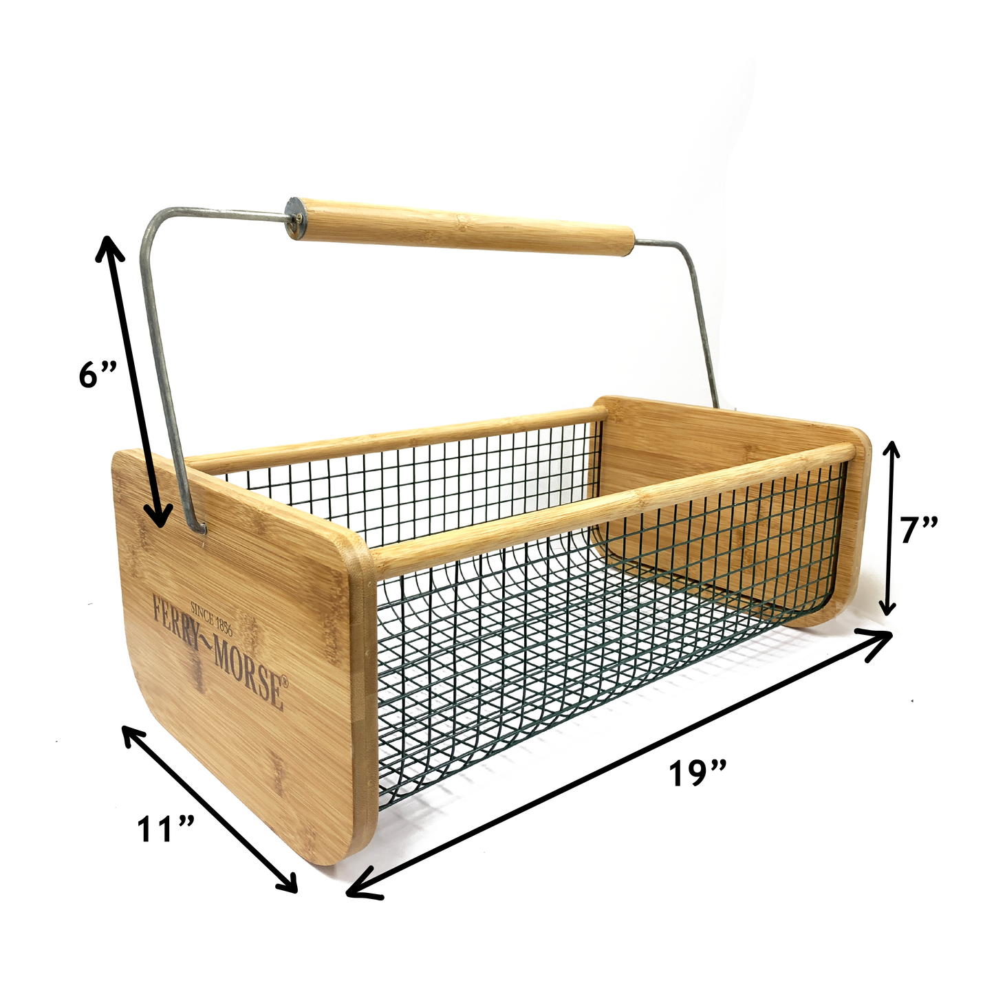 Ferry-Morse Bamboo Harvest Basket