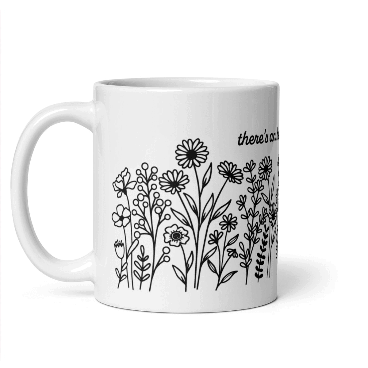 Ferry-Morse "There's an Herb for that" White Mug