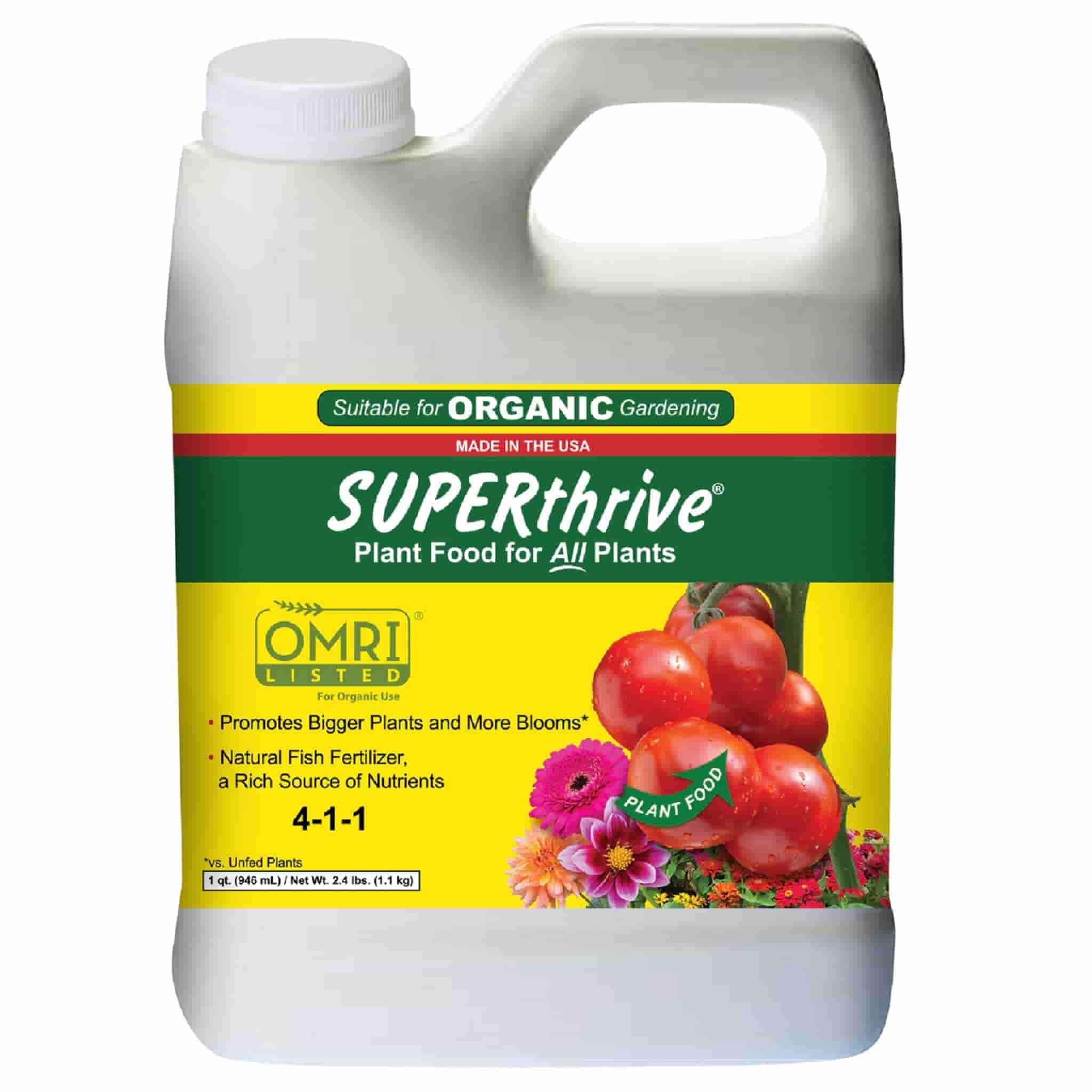 SUPERthrive Organic Plant Food with Fish Emulsion – Ferry-Morse
