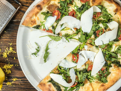 Recipe - Easy-Peasy Arugula Pizza
