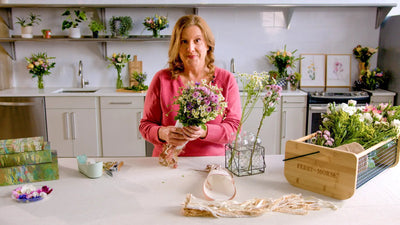 How to - DIY Pressed Flowers and Cut Bouquets - Ferry-Morse