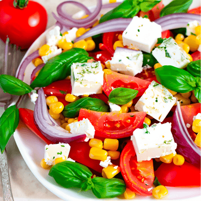 Recipe - Garden Fresh Summer Sweet Corn and Basil Salad