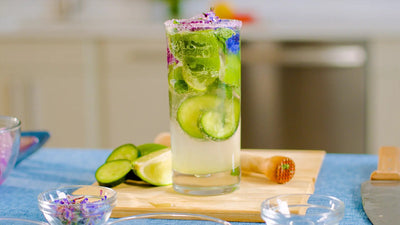 Recipe - Let's Make a Mocktail: Cucumber Faux-Jito - Ferry-Morse