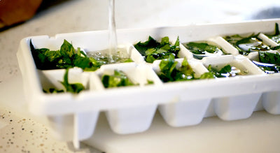 Recipe - Three Ways to Freeze Your Herbs