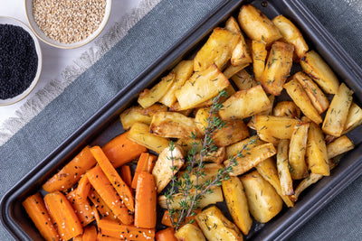 Garden Fresh Roasted Potatoes and Carrots