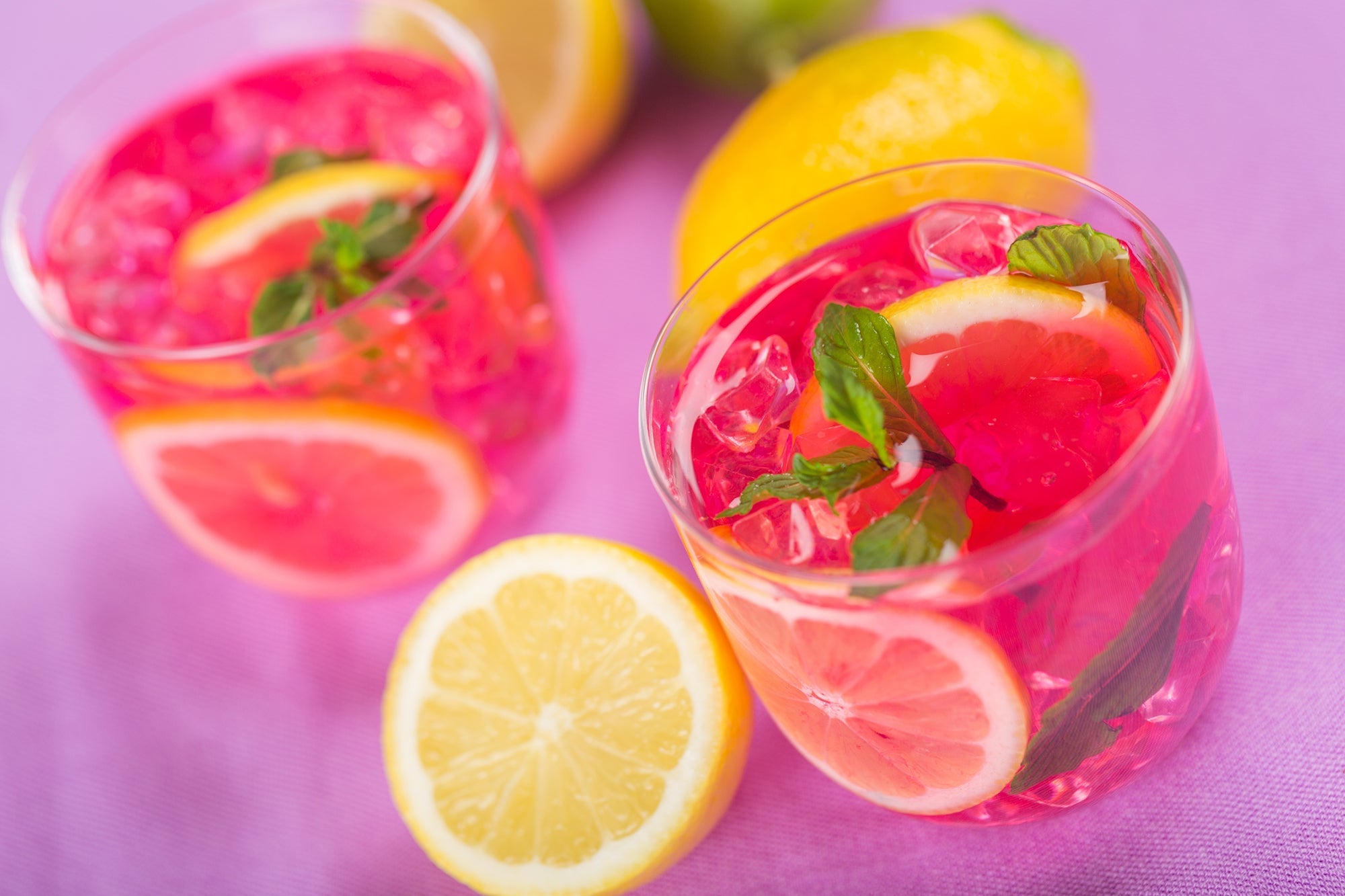 Recipe - 
Garden Fresh Pink Lemonade