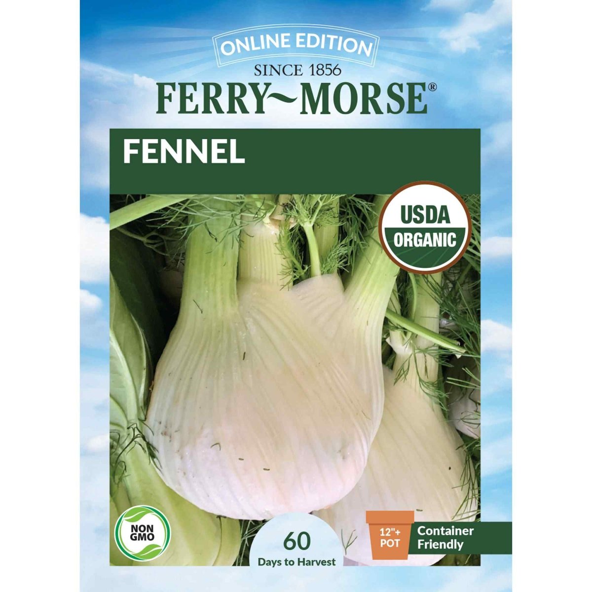 fennel seeds for garden Ferry-Morse Organic Fennel Seeds 625 Milligram(s)