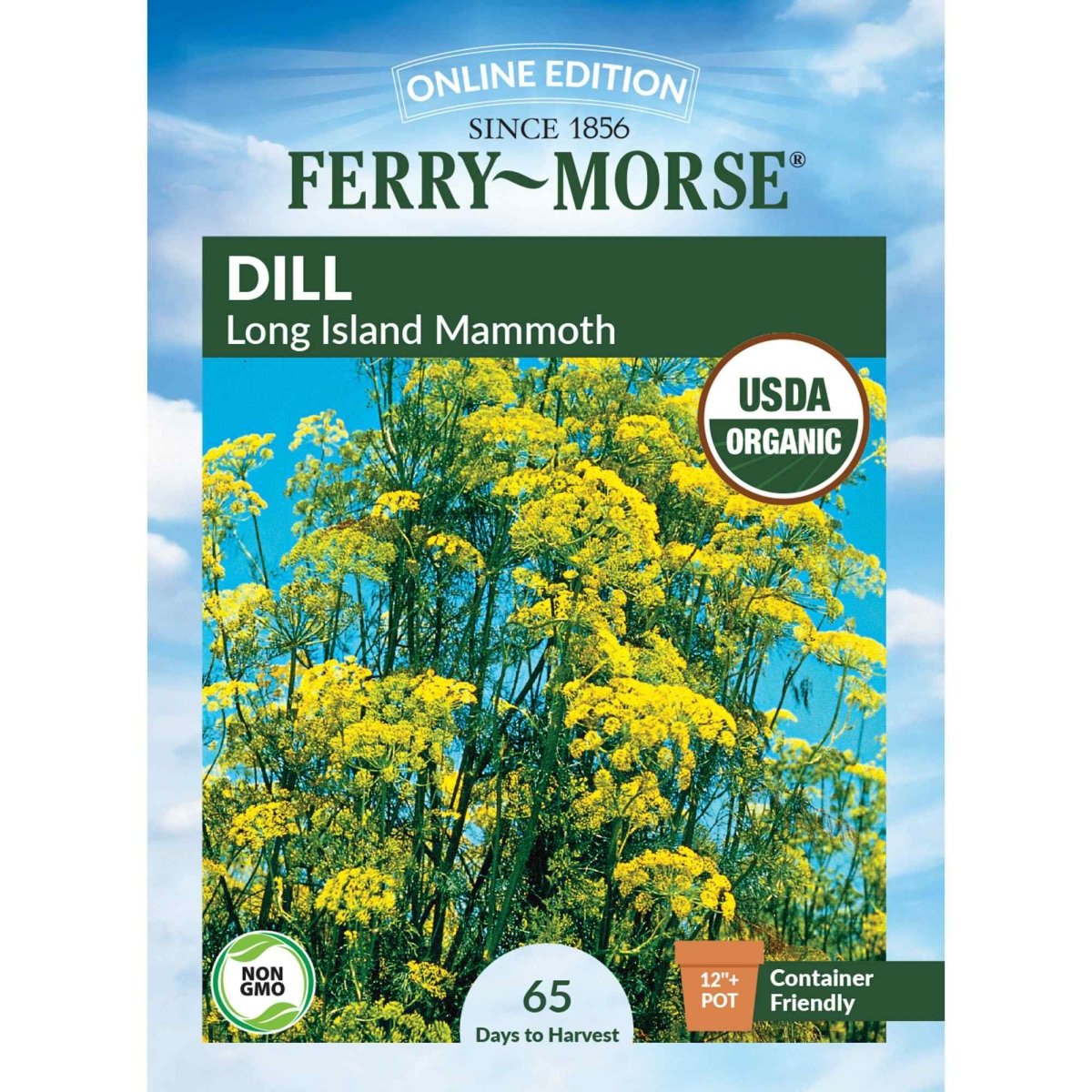 organic dill seeds for planting Ferry-Morse Organic Dill Seeds 1.4 Gram(s)
