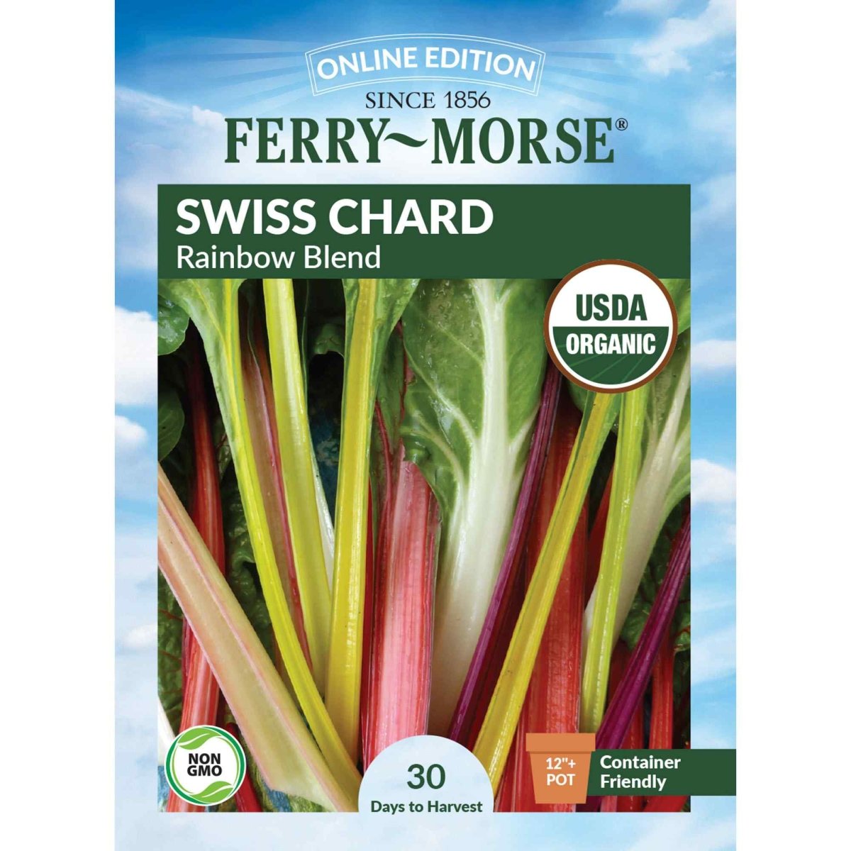 soaking swiss chard seeds before planting Swiss Chard, Mixed Colors Organic Seeds, 1.6g