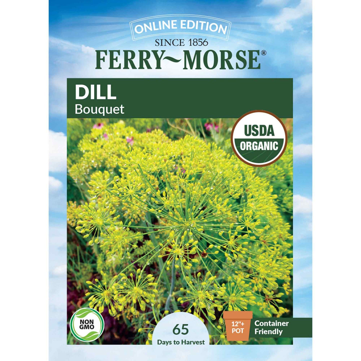 Dill, Bouquet Organic Seeds