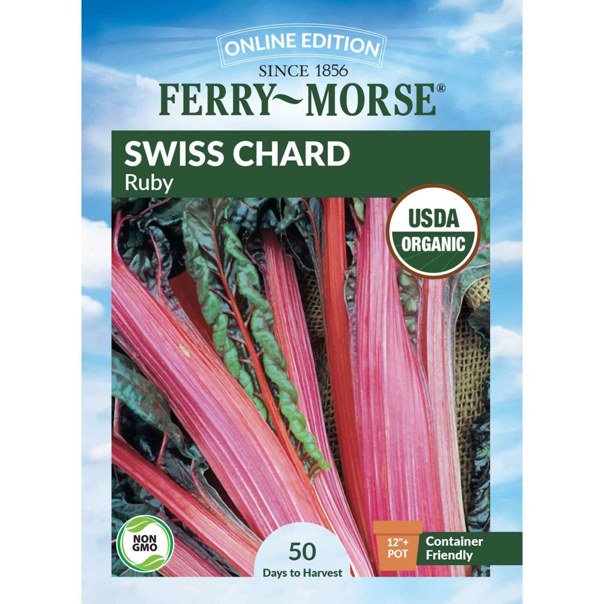 Ferry-Morse Swiss Chard Seeds - Thumbnail 2