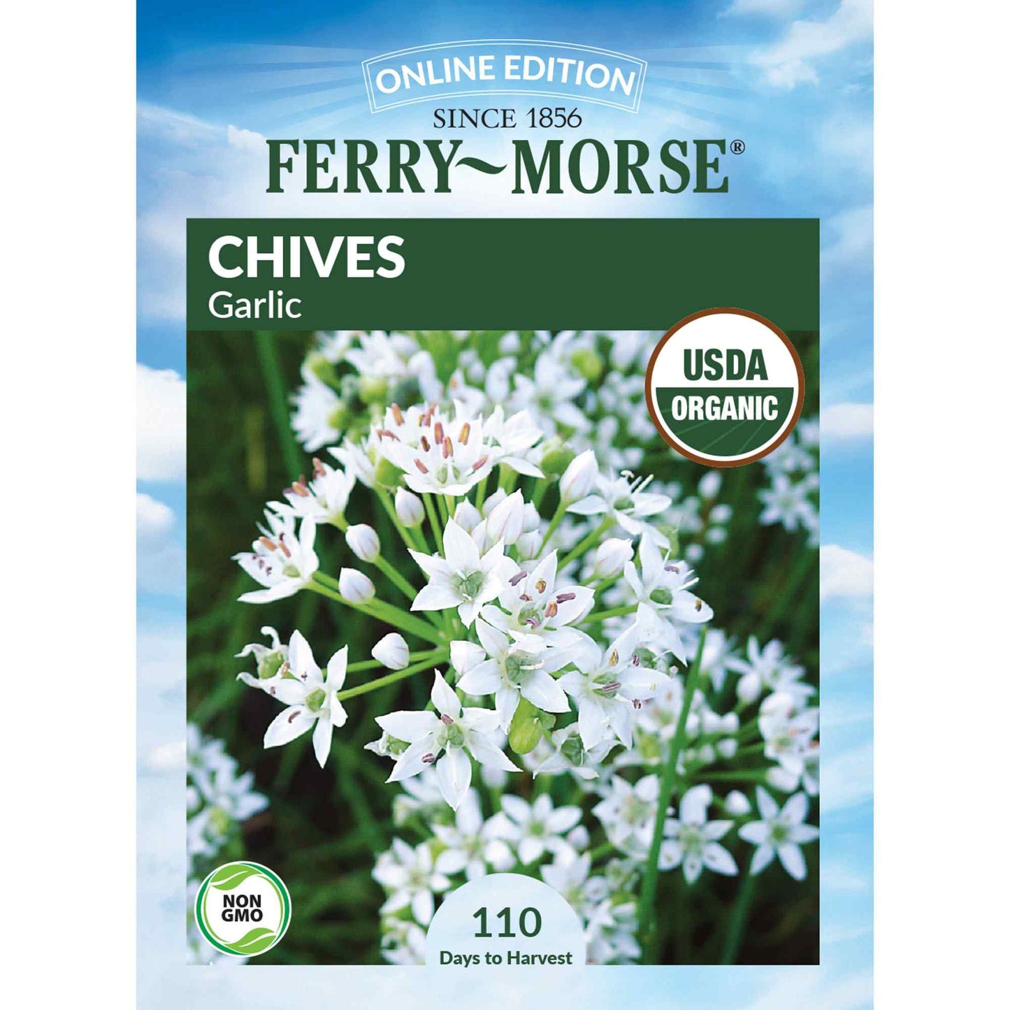 Chives, Garlic Organic Seeds Online Edition