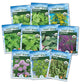 Herb Enthusiast Organic Seed Variety Pack - 10 Pack