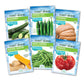 Colossal Vegetable Non-GMO Seed Variety Pack - 6 Pack