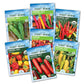 Hot Pepper Non-GMO  Seed Variety Pack - 7 Pack