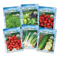 Organic Salad Garden Seed Variety Pack - 6 Pack