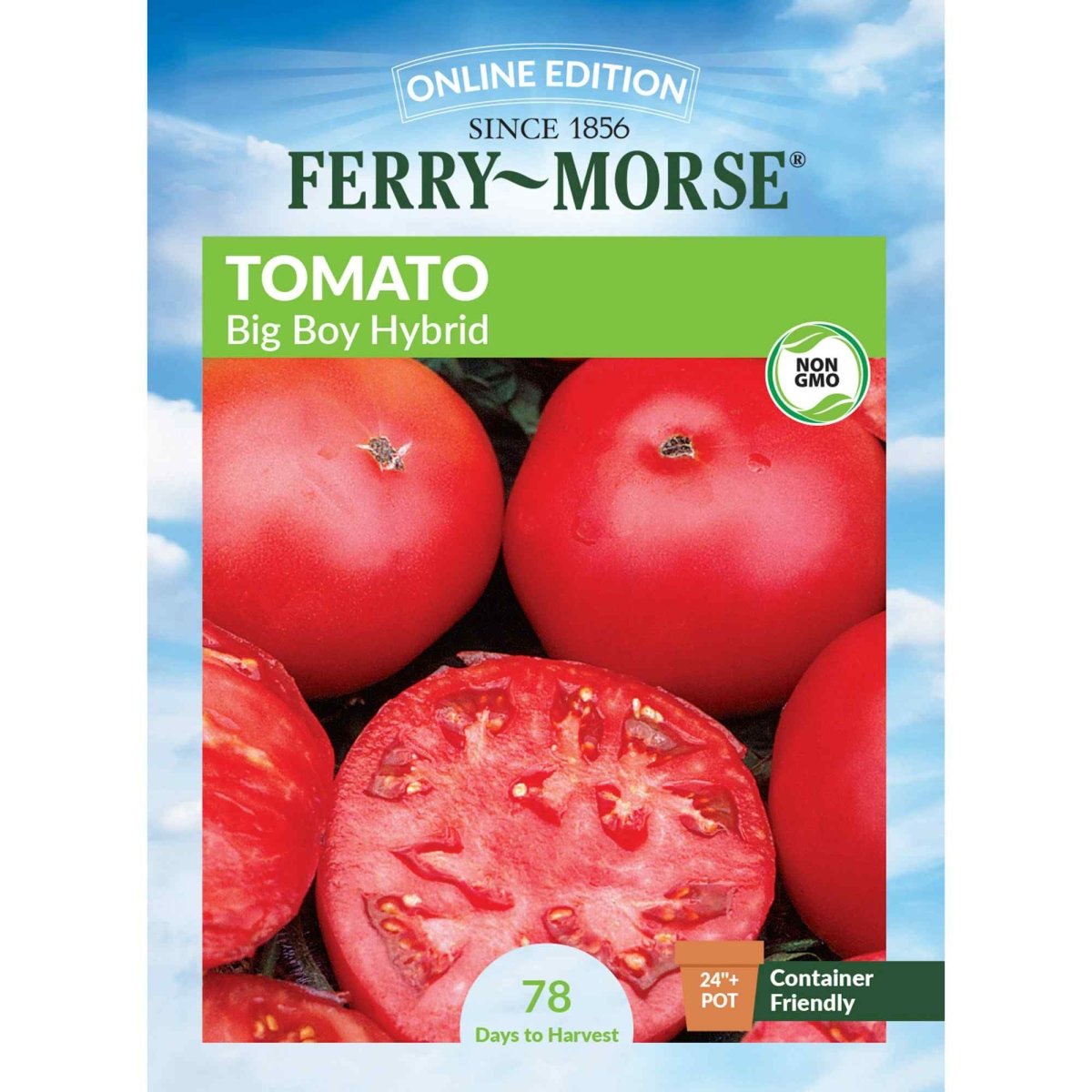 Tomato, Big Boy Hybrid Seeds | Garden-To-Table | Ferry-Morse