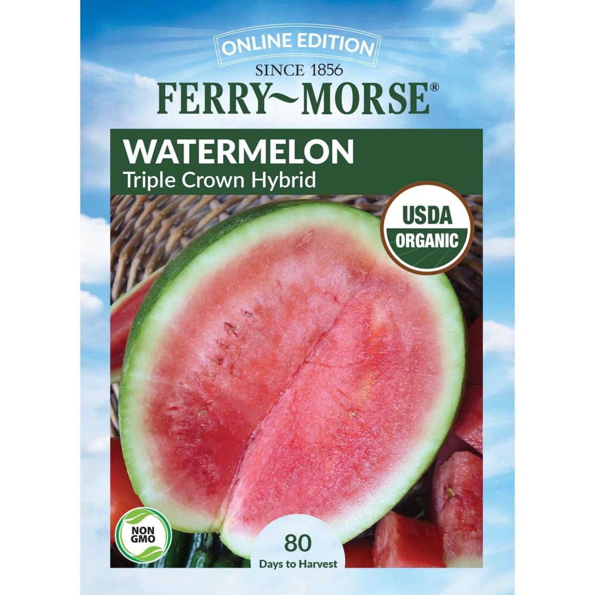 best seedless watermelon seeds to plant Ferry-Morse Organic Watermelon Seeds 500 Milligram(s)