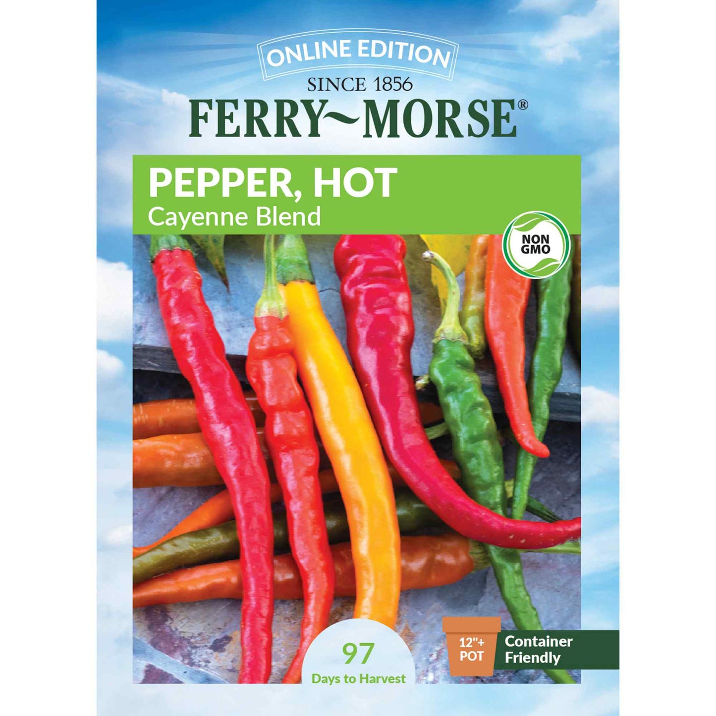 Pepper, Cayenne Blend Seeds Online Edition