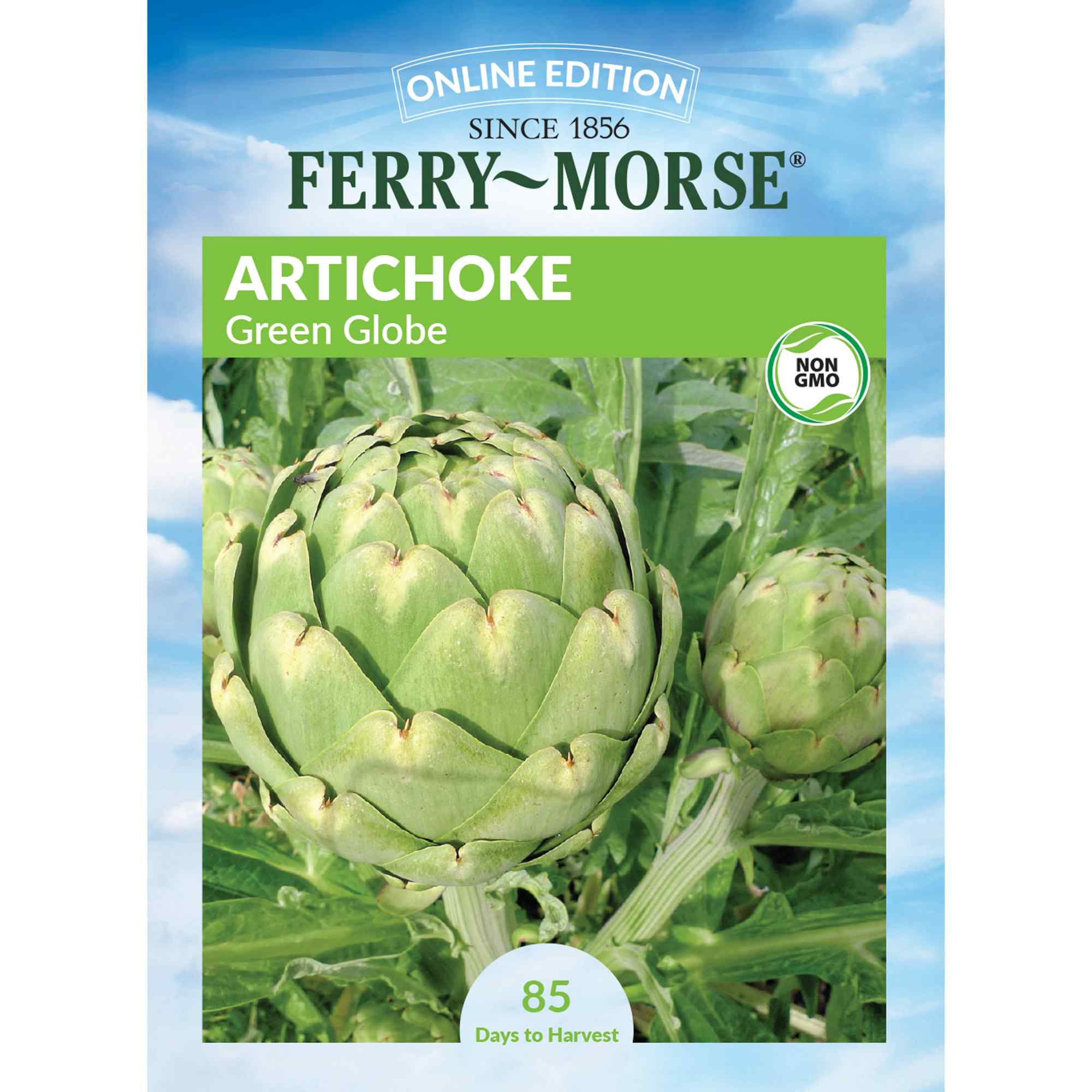 Ferry-Morse artichoke seed packet