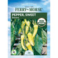 Pepper, Sweet Banana Organic Seeds Online Edition