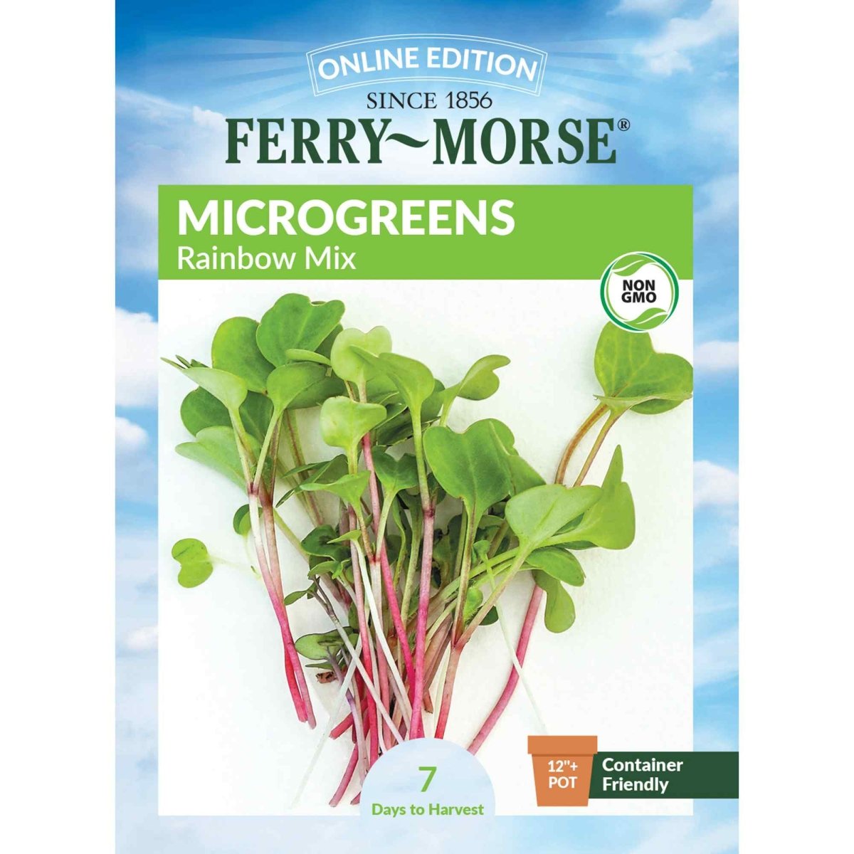 best potting mix for microgreens Ferry-Morse Microgreens Seeds 4.5 Gram(s)
