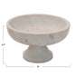White Marble Footed Pedestal Bowl