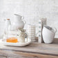Clear Ribbed Glass Pitcher, 60 oz.