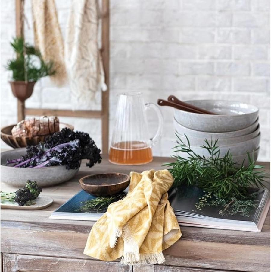 Clear Ribbed Glass Pitcher, 60 oz.