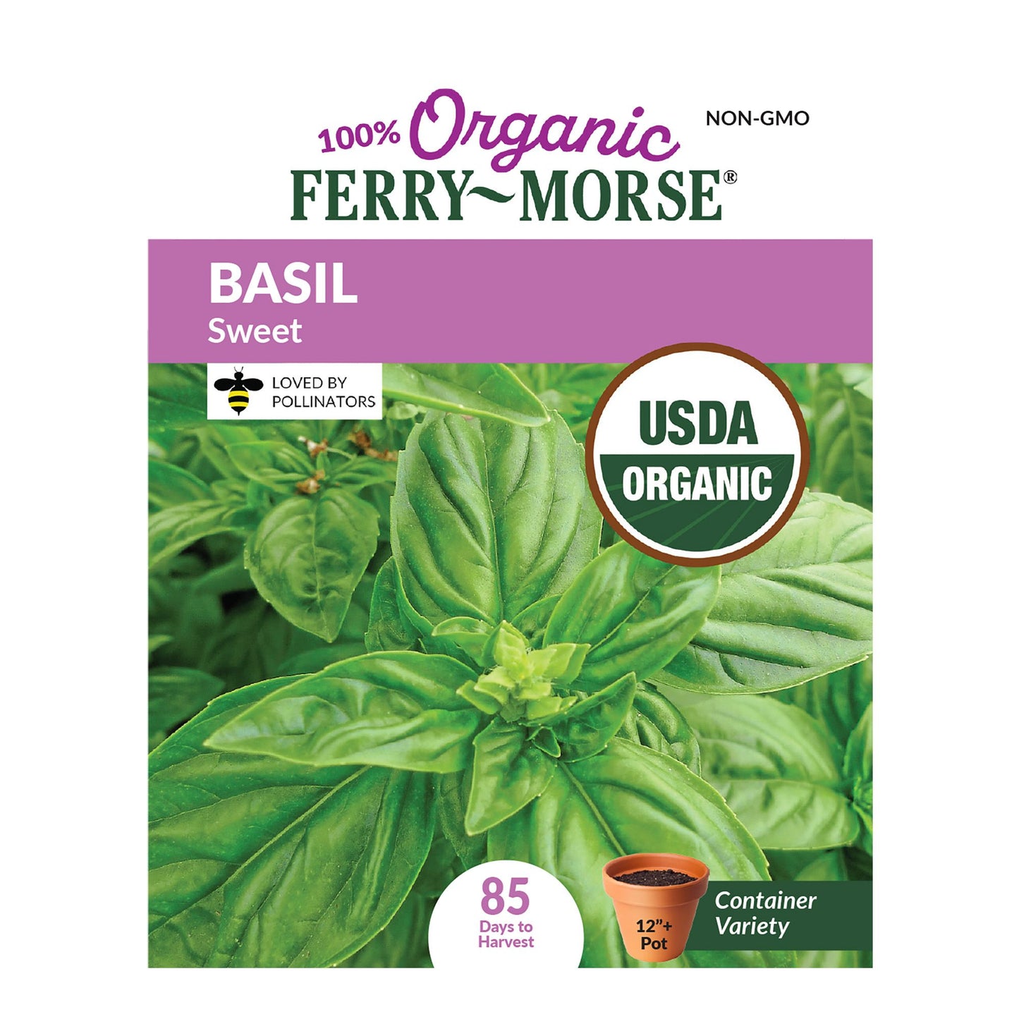 Basil, Sweet Organic Seeds