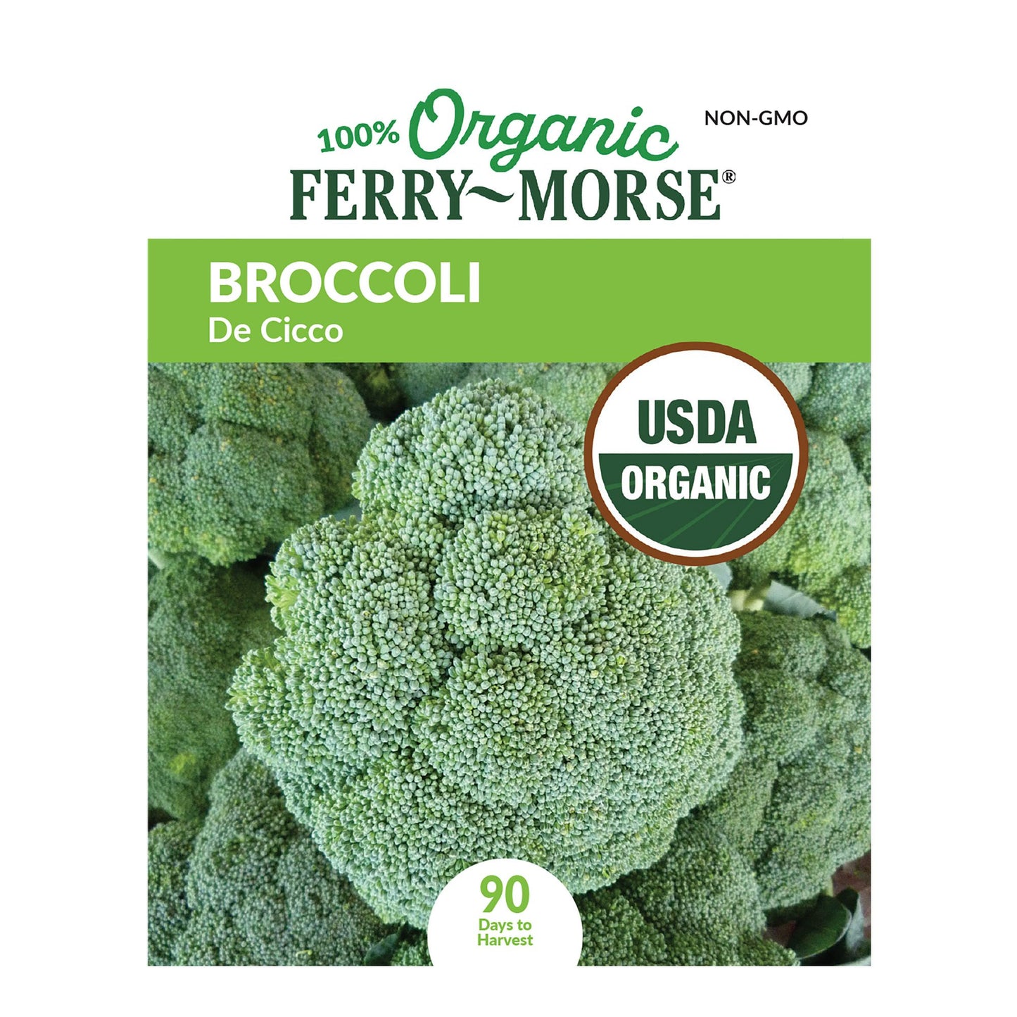 Broccoli, De Cicco Organic Seeds