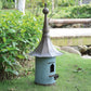 Aqua Garden Iron Birdhouse