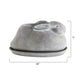 Cement Rabbit Planter with Saucer (Set of 2 Pieces)