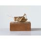 Gold Resin Cricket Figurine - Ferry - Morse