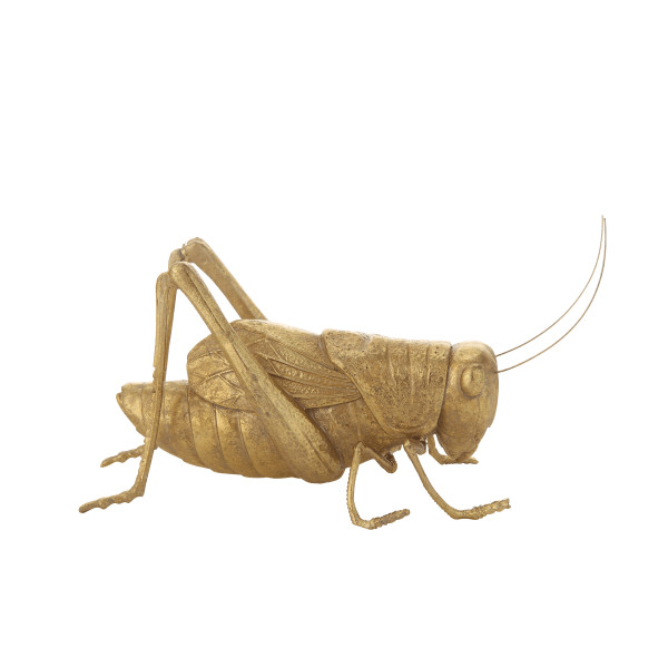 Gold Resin Cricket Figurine - Ferry - Morse