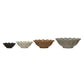 Stoneware Flower Bowls (Set of 4) - Ferry - Morse