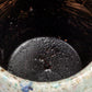 Blue Terracotta Planter with Crackle Glaze