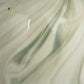 Green Stoneware Vases with Marbled Designs (Set of 3 Sizes)