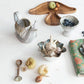 Multicolor Snail Shaped Stoneware Watering Can