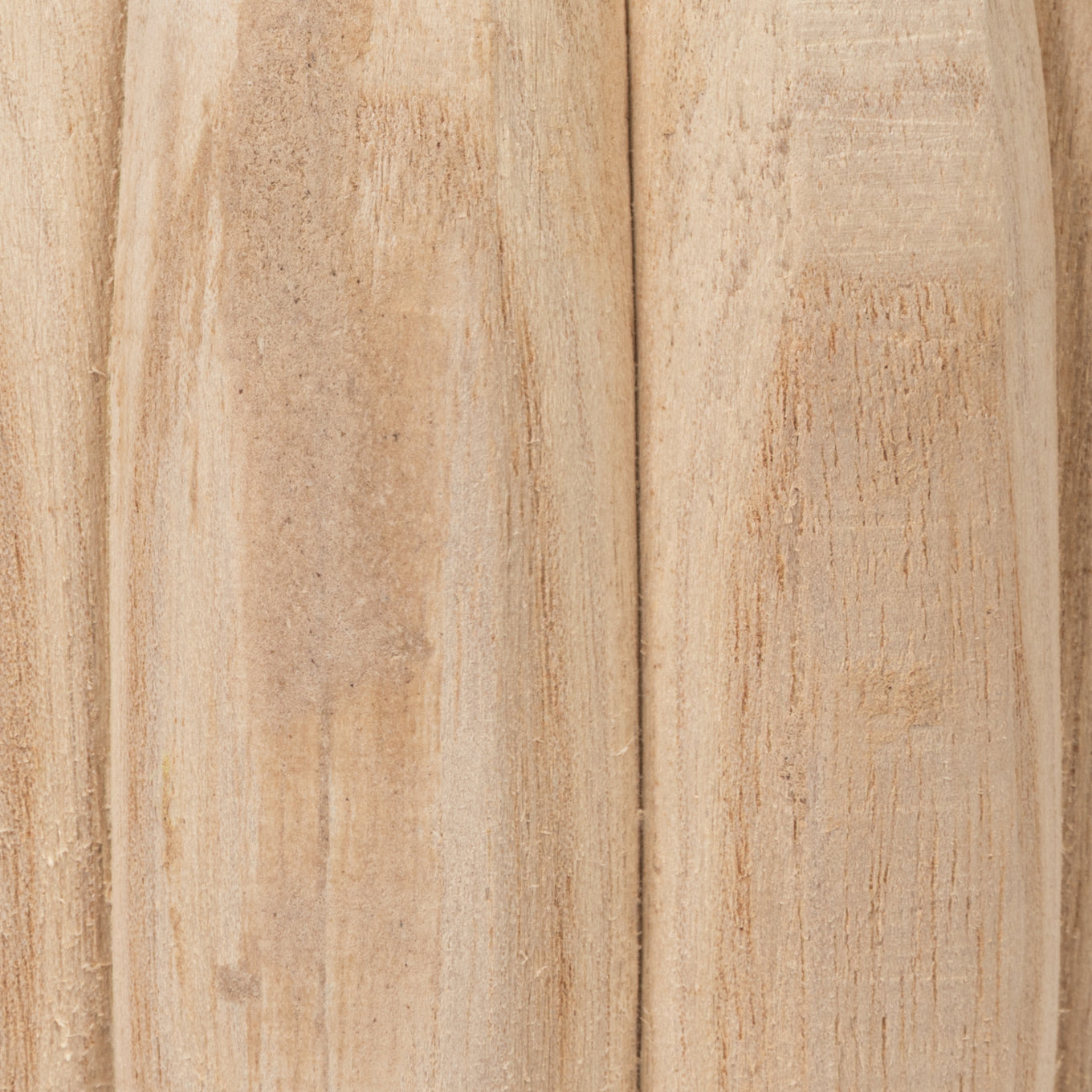 Close up of wooden vase 