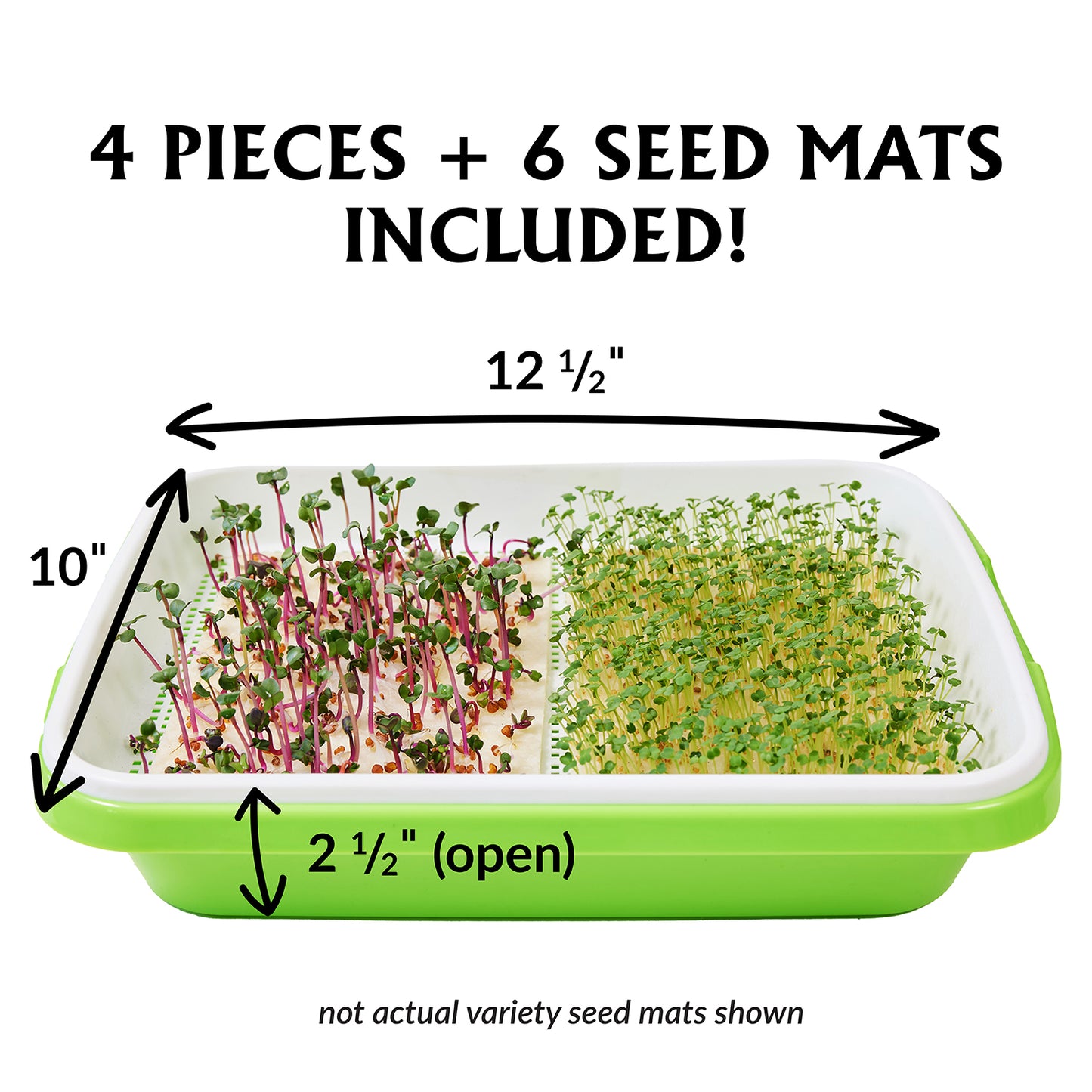 Reusable All-In-One Microgreen Kit