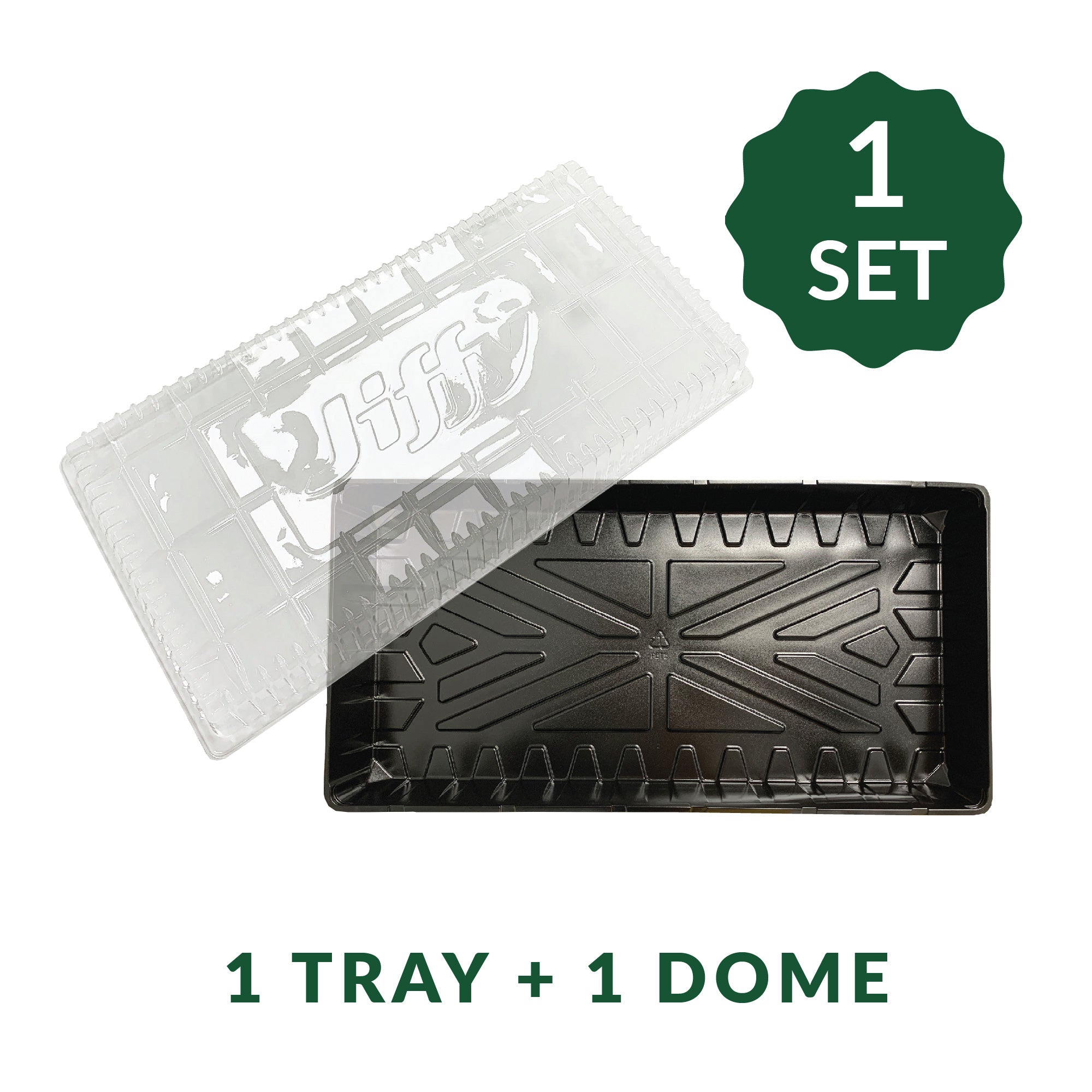 Jiffy Greenhouse Humidity Dome & Tray