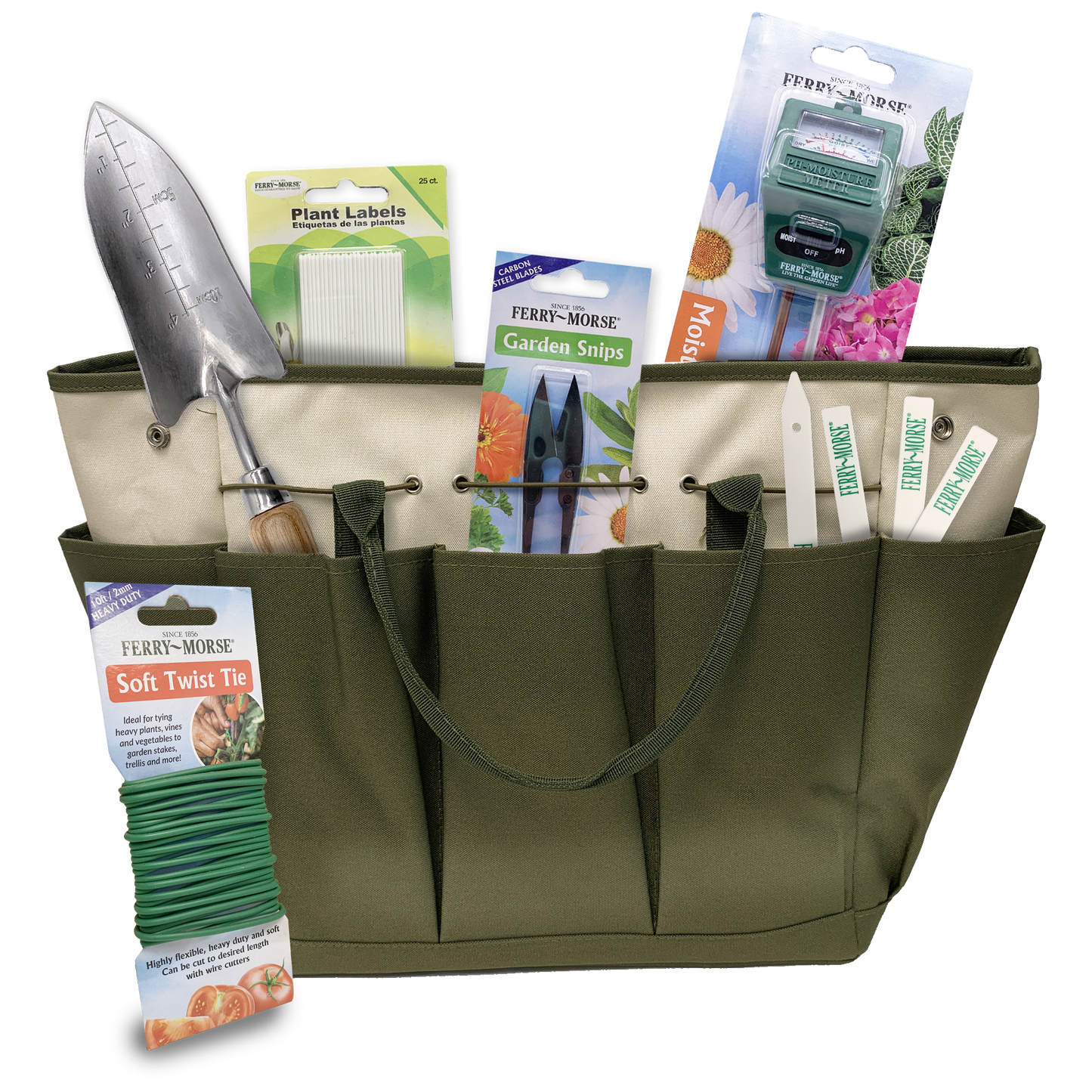 Garden Starter Tools & Tote Bag Kit