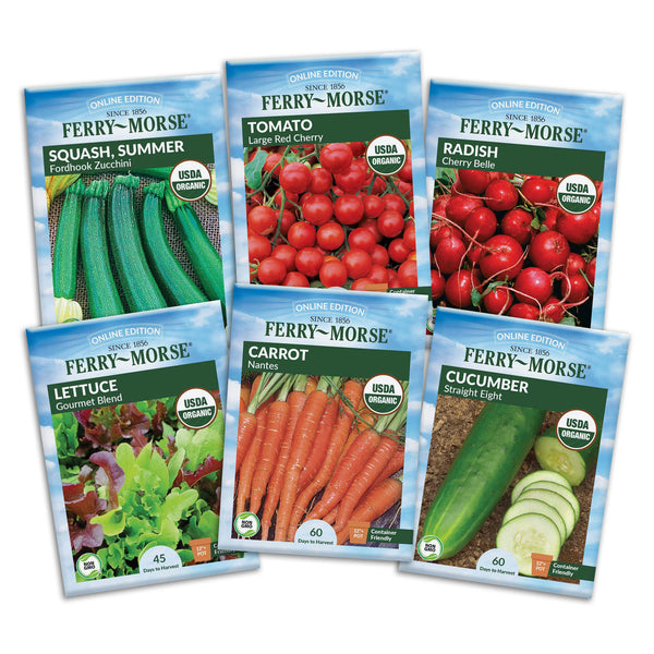 Heirloom Vegetable Seed Variety Pack – 6 Pack – Ferry-Morse