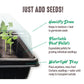 Jiffy Self-Watering Seed Starting Kit, 14 Cell 50mm Peat Pellets